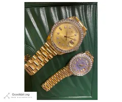 Rolex Presidents His and Hers with Diamonds
